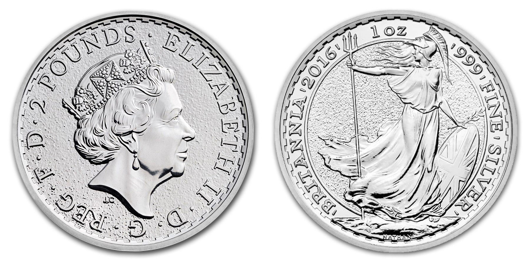 Velká Británie, 2 Pounds 2016 - Britannia
