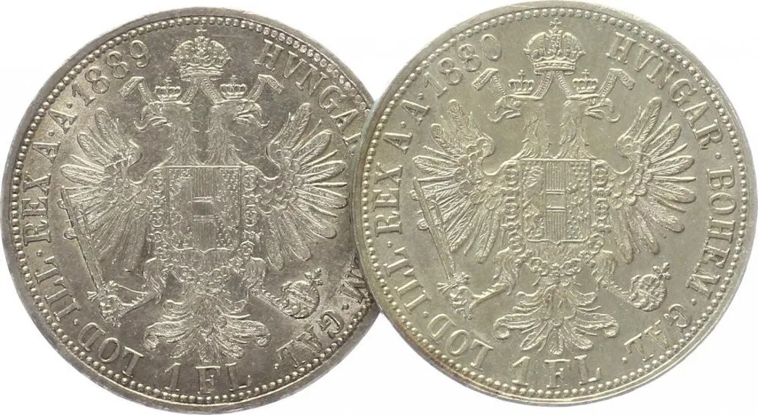 Rakouská a spolková měna, 1857 - 1892 — 1
