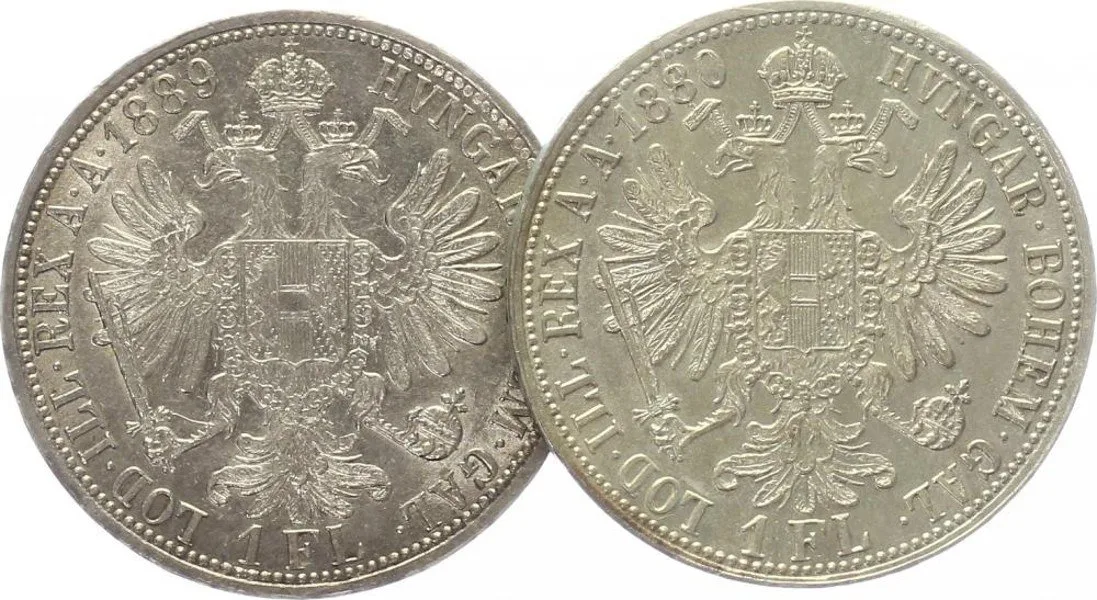 Rakouská a spolková měna, 1857 - 1892 — 1