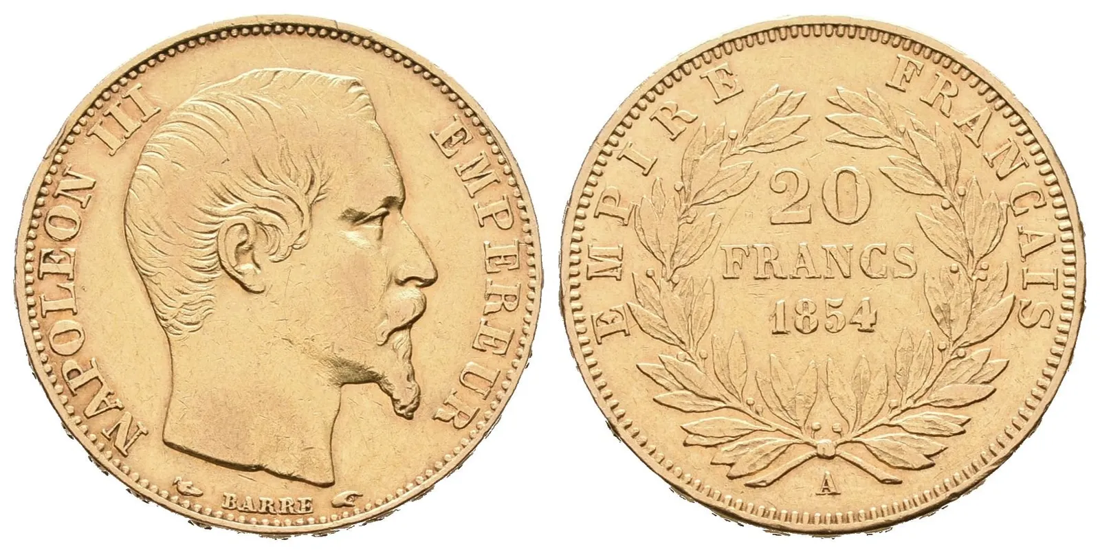 Francie, 20 Frank 1854 A