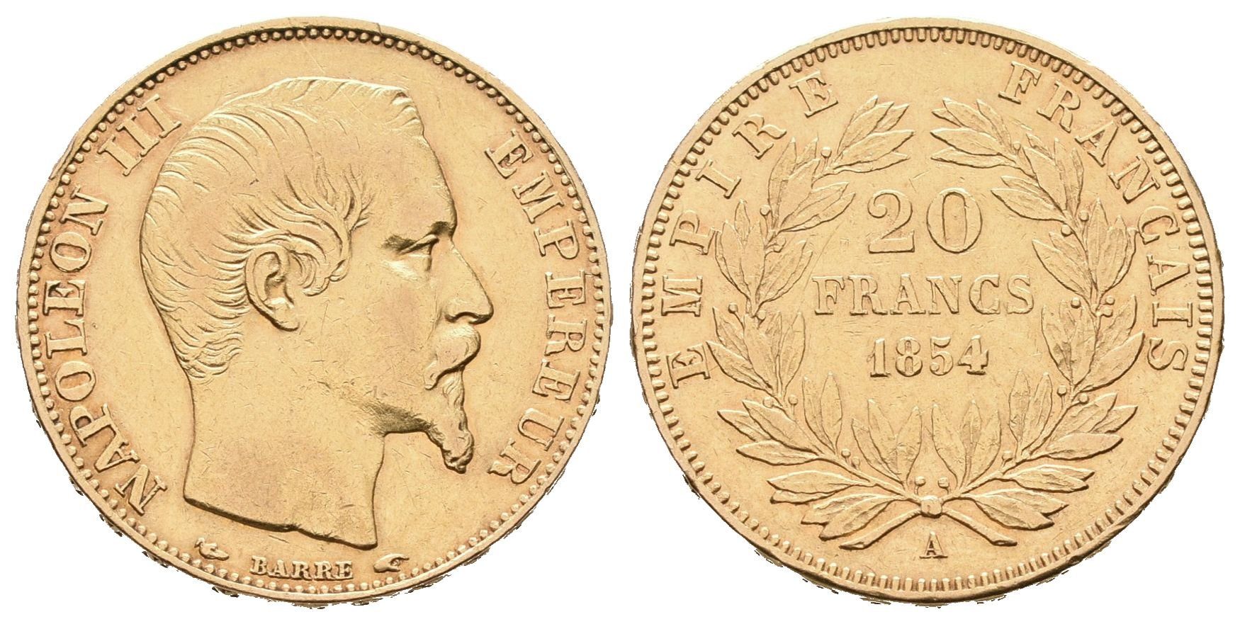 Francie, 20 Frank 1854 A