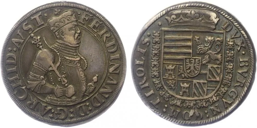 Arcivévoda Ferdinand Tyrolský, 1564 - 1595 — 1