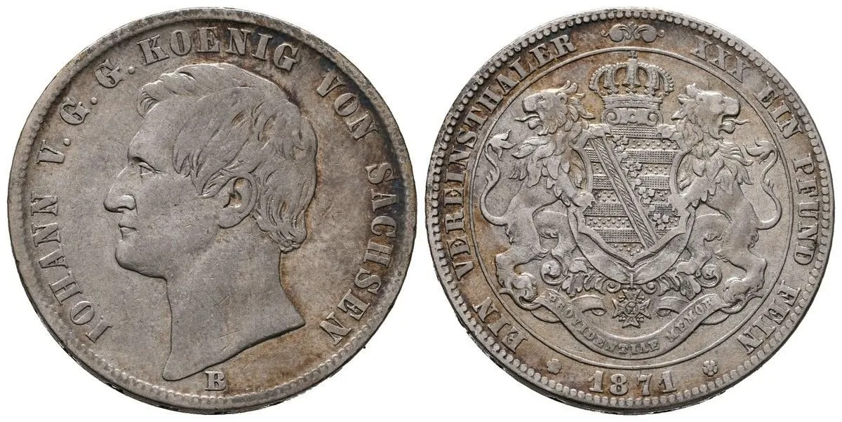 Sasko, Johann, 1854 - 1873 — 1