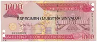 Dominikánská republika, 1000 Pesos Oro 2006, P.180s1