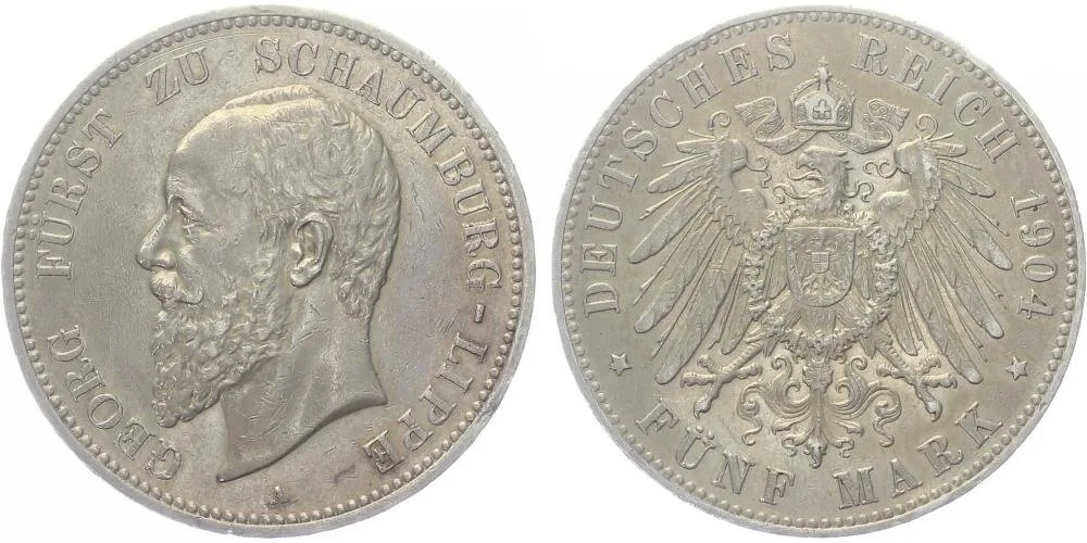 Schaumburg - Lippe, Georg, 1893 - 1911 — 1