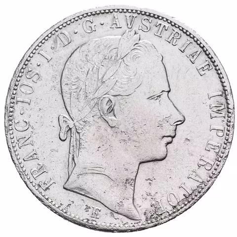 Zlatník 1858 E, patina, škr.