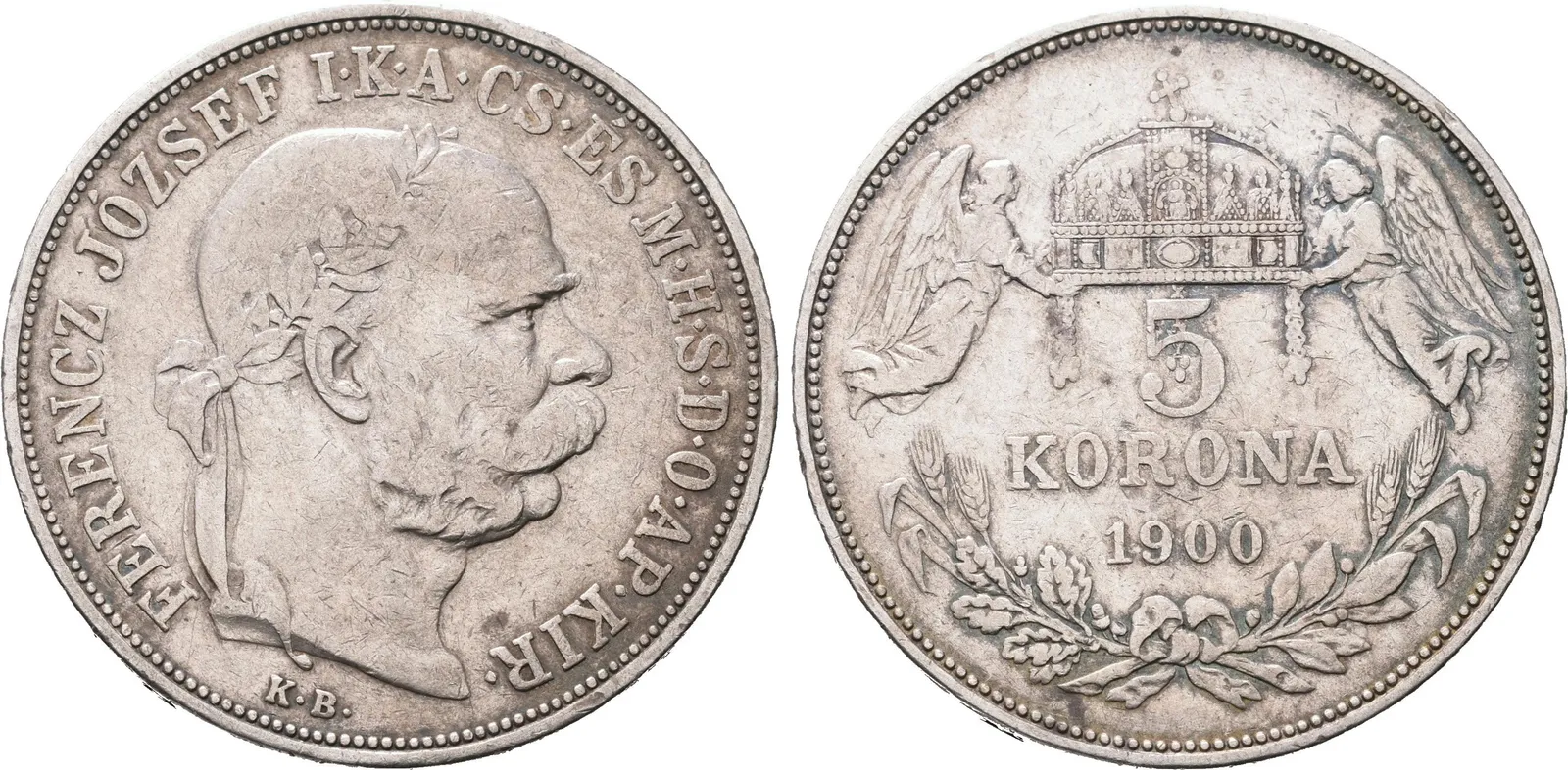 5 Koruna 1900 KB