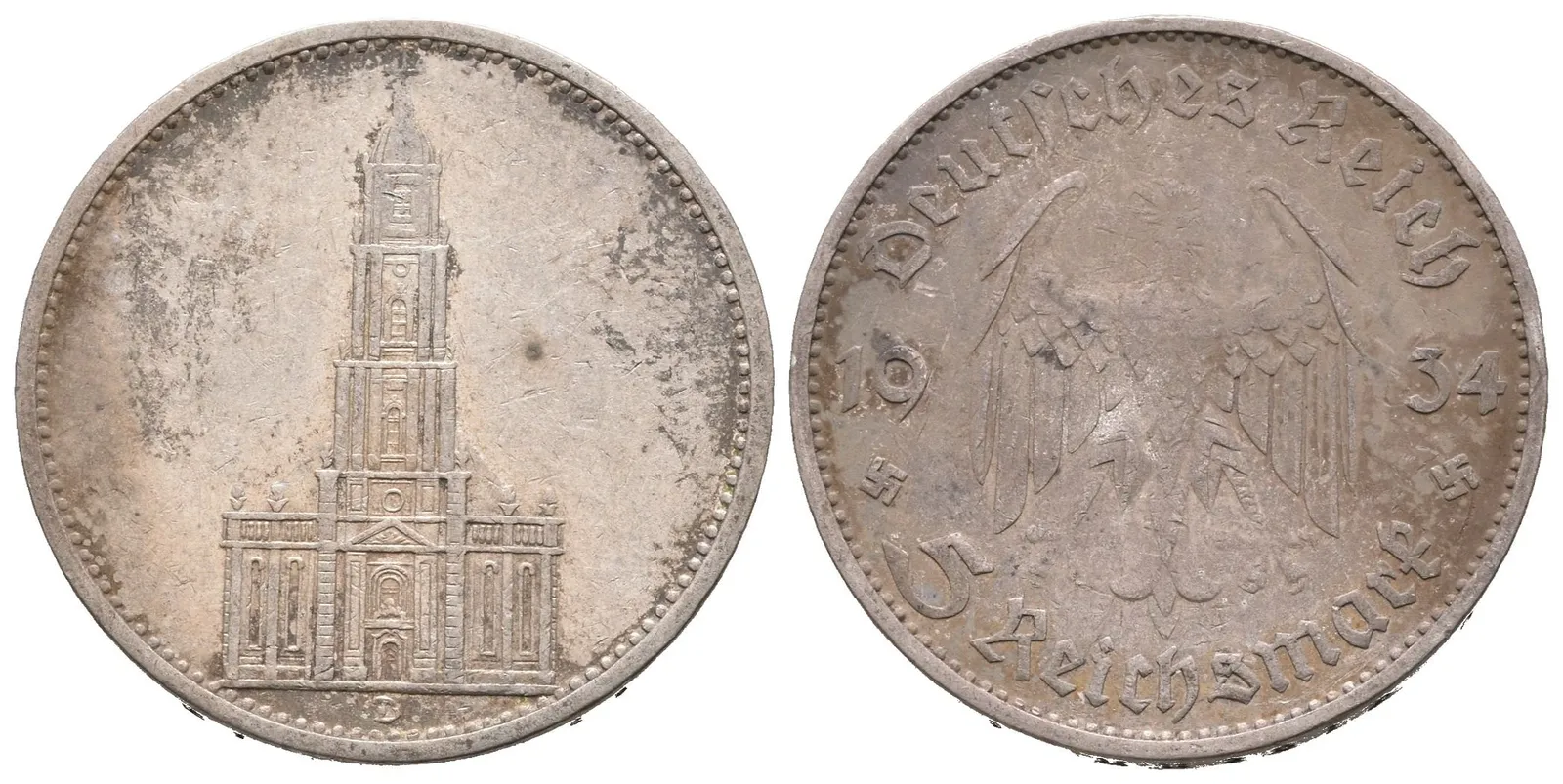 III. říše, 5 Marka 1934 D