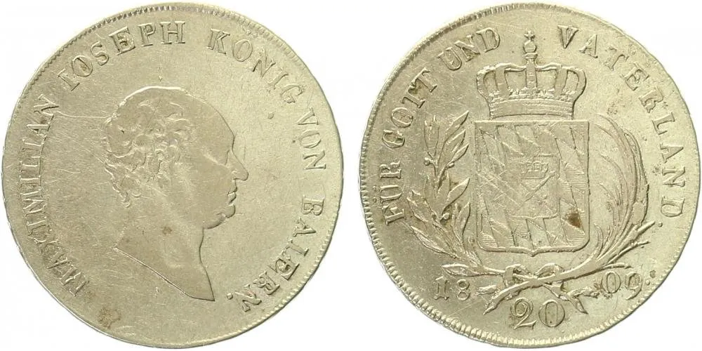 Bavorsko, Maximilian IV./I. Josef, 1799 - 1825 — 1