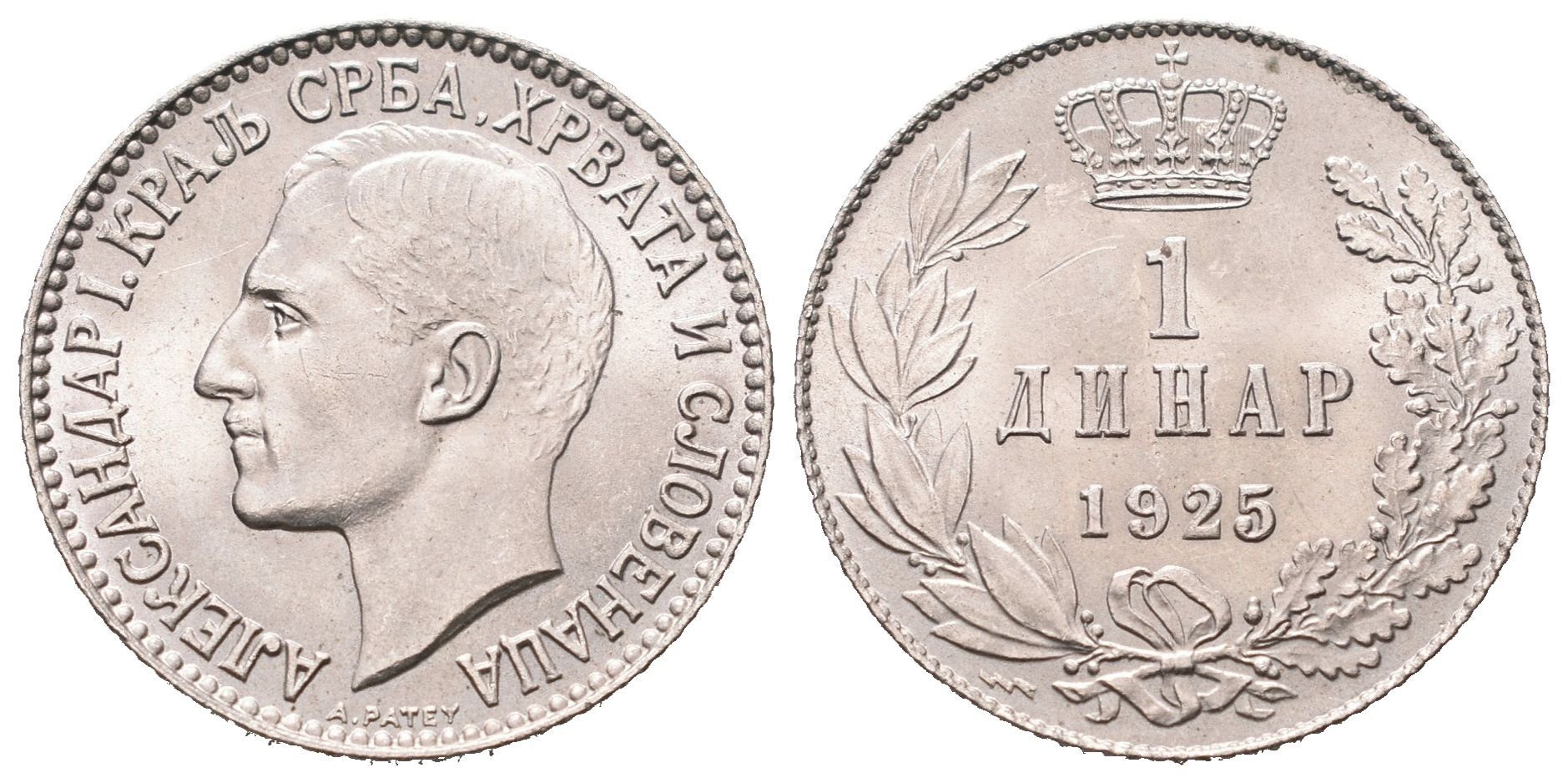 Jugoslávie, 1 Dinar 1925