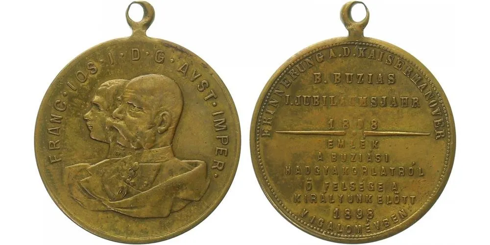 František Josef I., medaile vojenských manévrů — 1