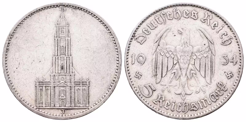 III. říše, 5 Marka 1934 G