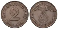 III. říše, 2 Pfennig 1939 E