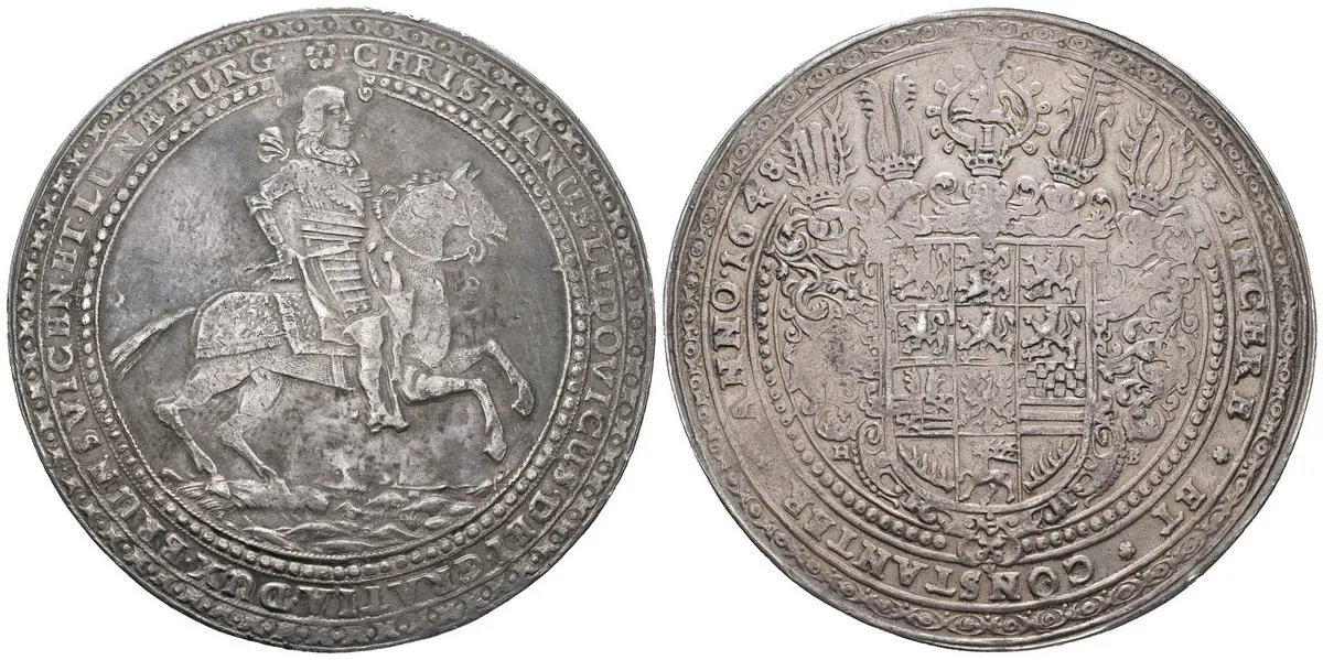 Braunschweig - Lüneburg - Celle, Christian Ludwig, 1648 - 1665 — 1