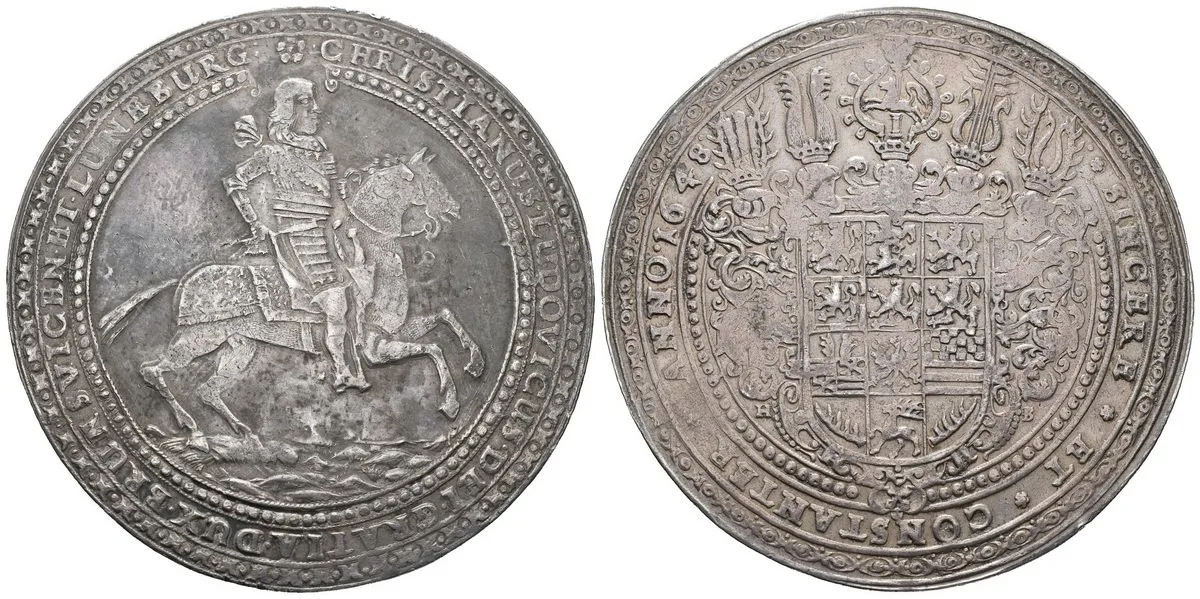 Braunschweig - Lüneburg - Celle, Christian Ludwig, 1648 - 1665 — 1
