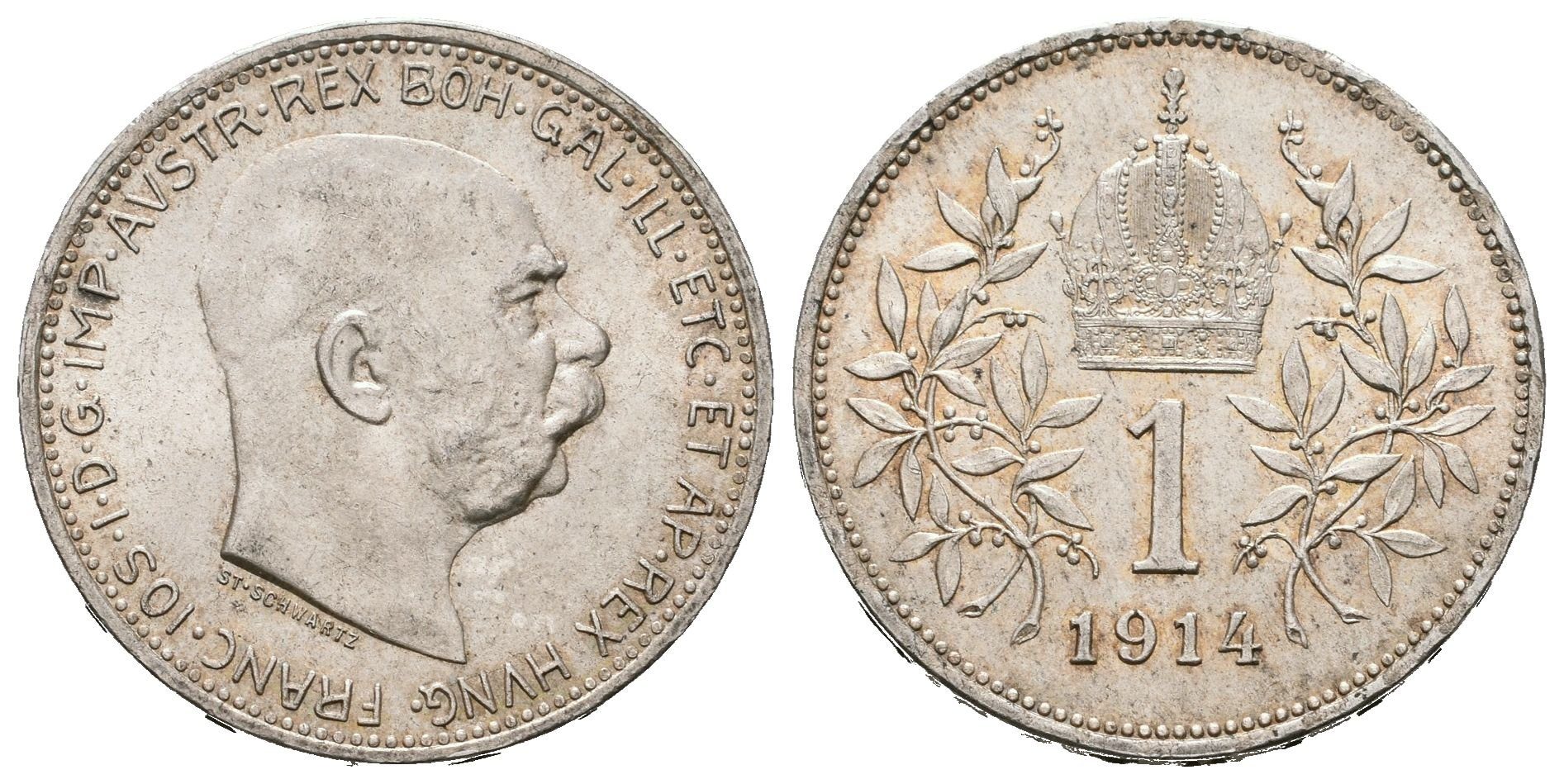 1 Koruna 1914