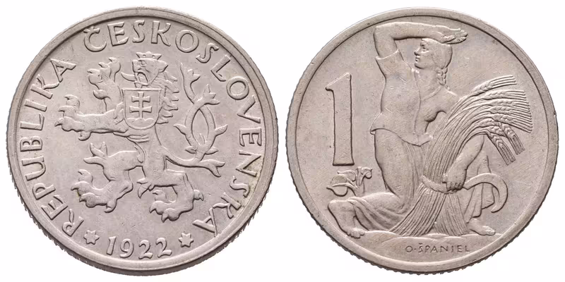 1 Koruna 1922
