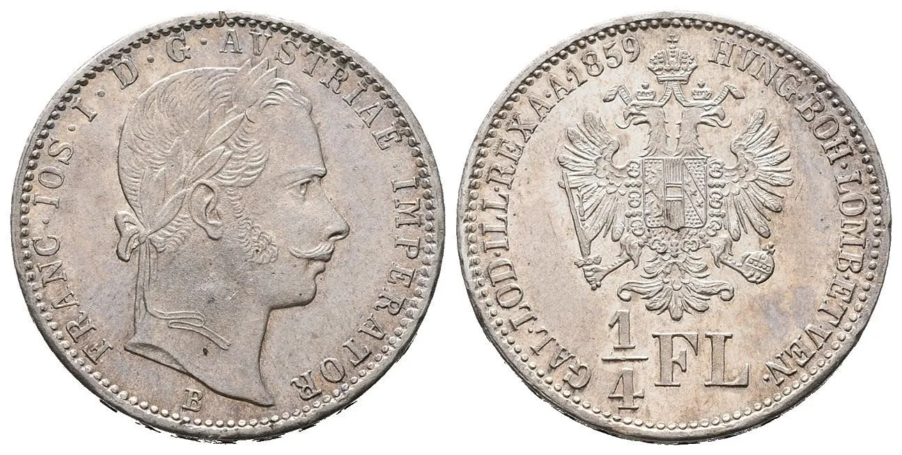 Rakouská a spolková měna, 1857 - 1892 — 1