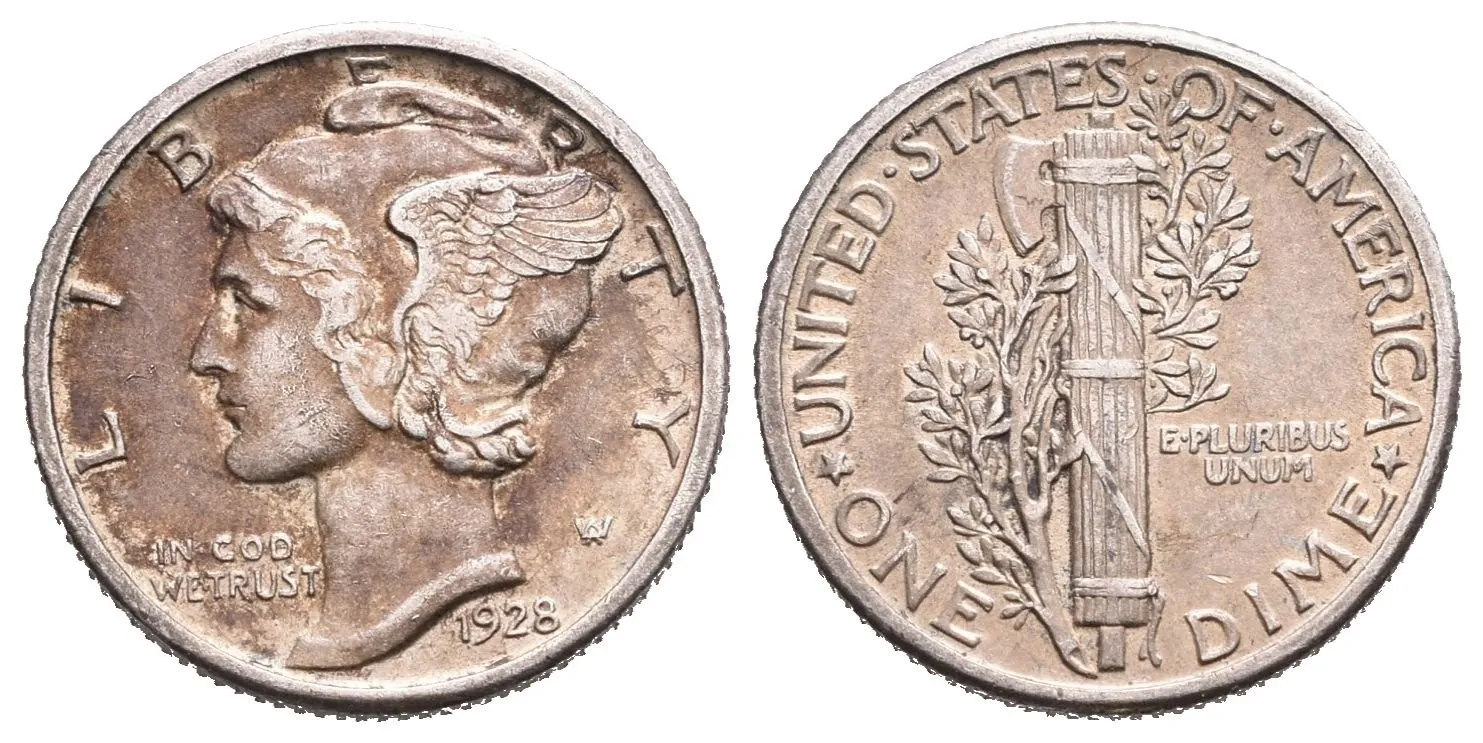 USA, Dime 1928
