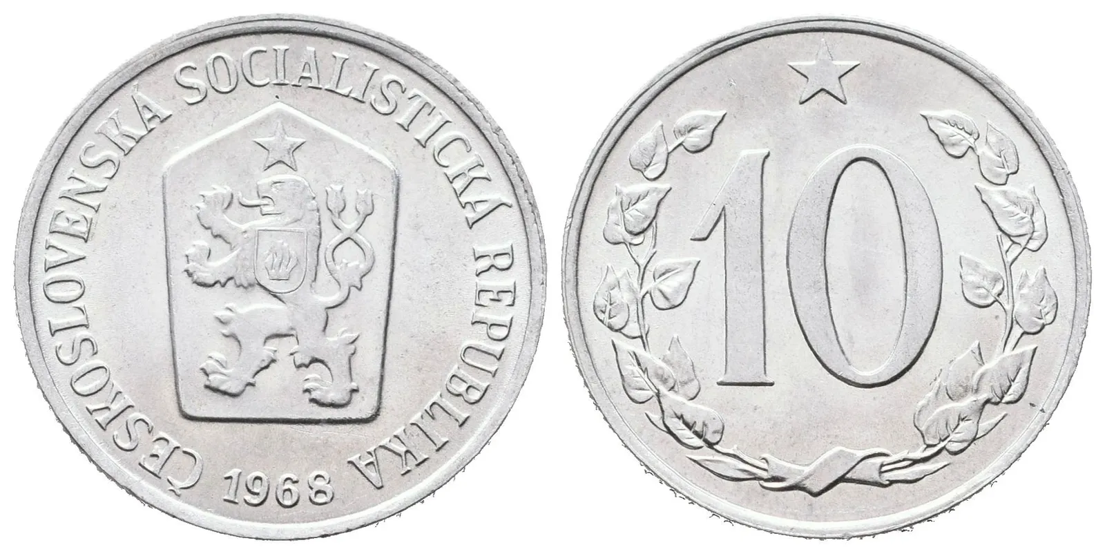10 Haléř 1968