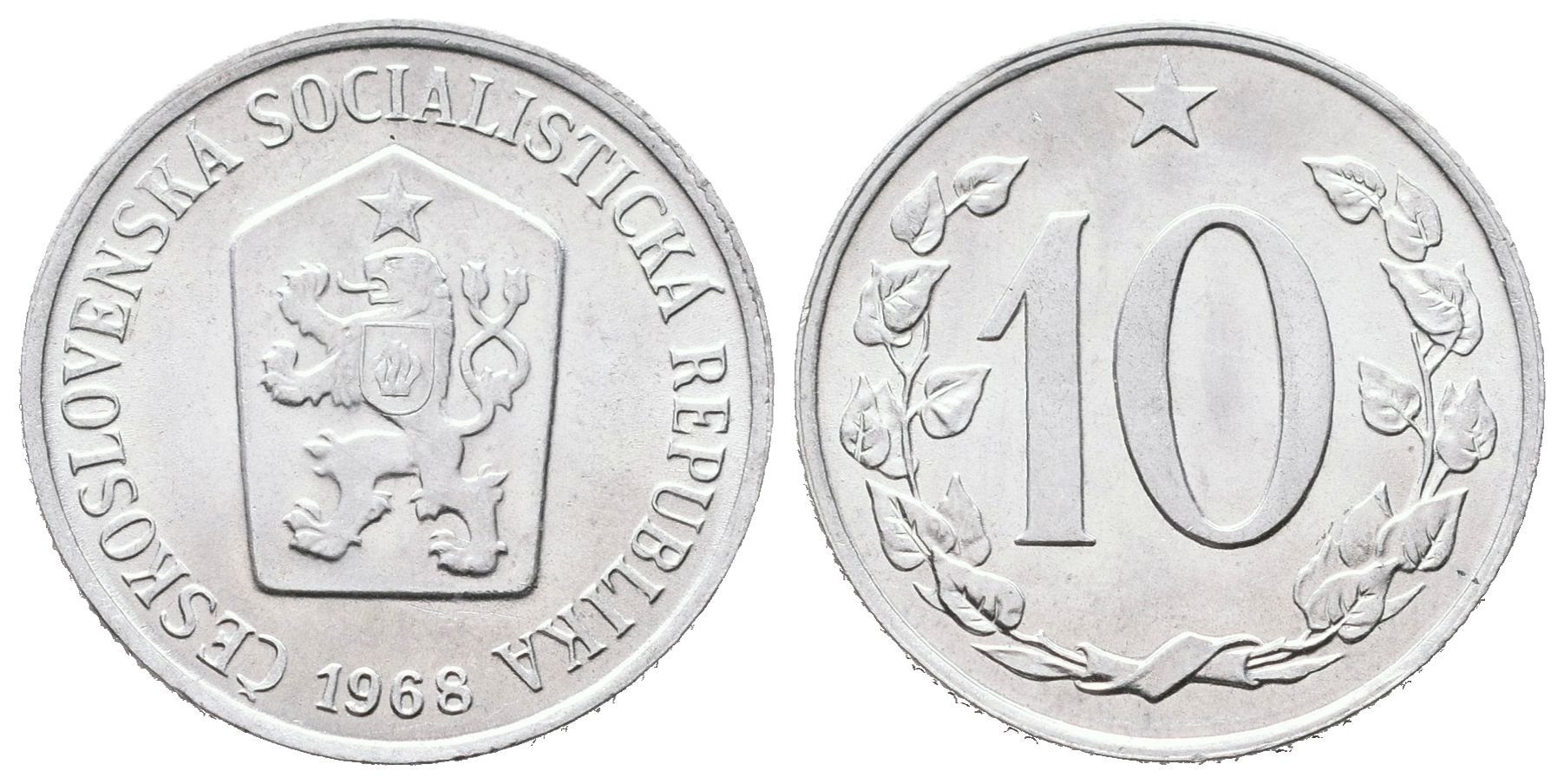 10 Haléř 1968
