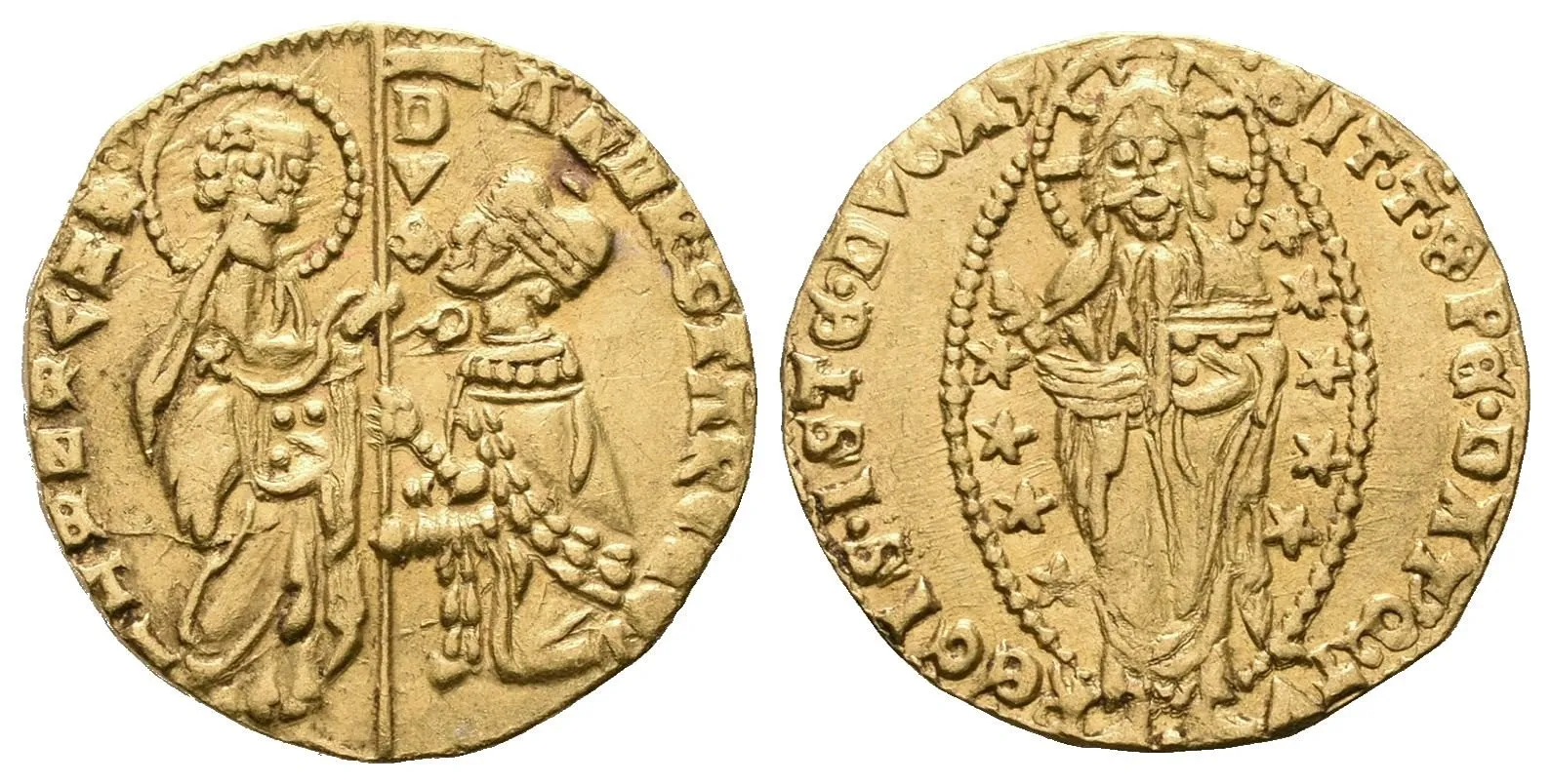 Itálie - Benátky, Andrea Contarini, 1368 - 1382 — 1