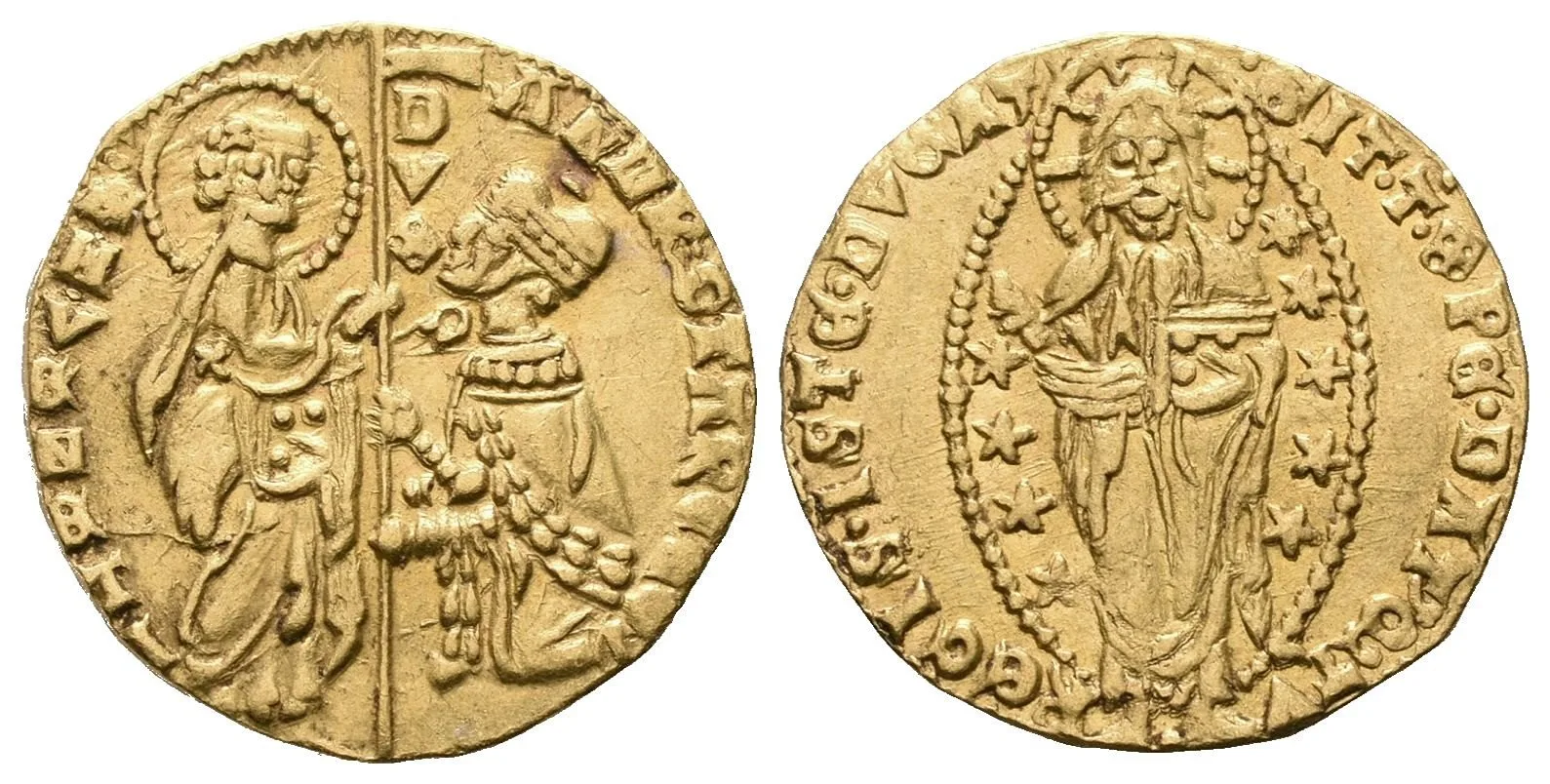 Itálie - Benátky, Andrea Contarini, 1368 - 1382 — 1