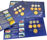 Sada oběžných mincí 2009, Jihočeský kraj, 2010 - Zlínský kraj a — 2