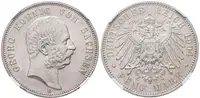 Sasko, 5 Marka 1904 E - NGC - fotografie 2