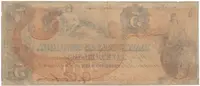USA - Georgia, 5 Dollar 1855 - fotografie 2