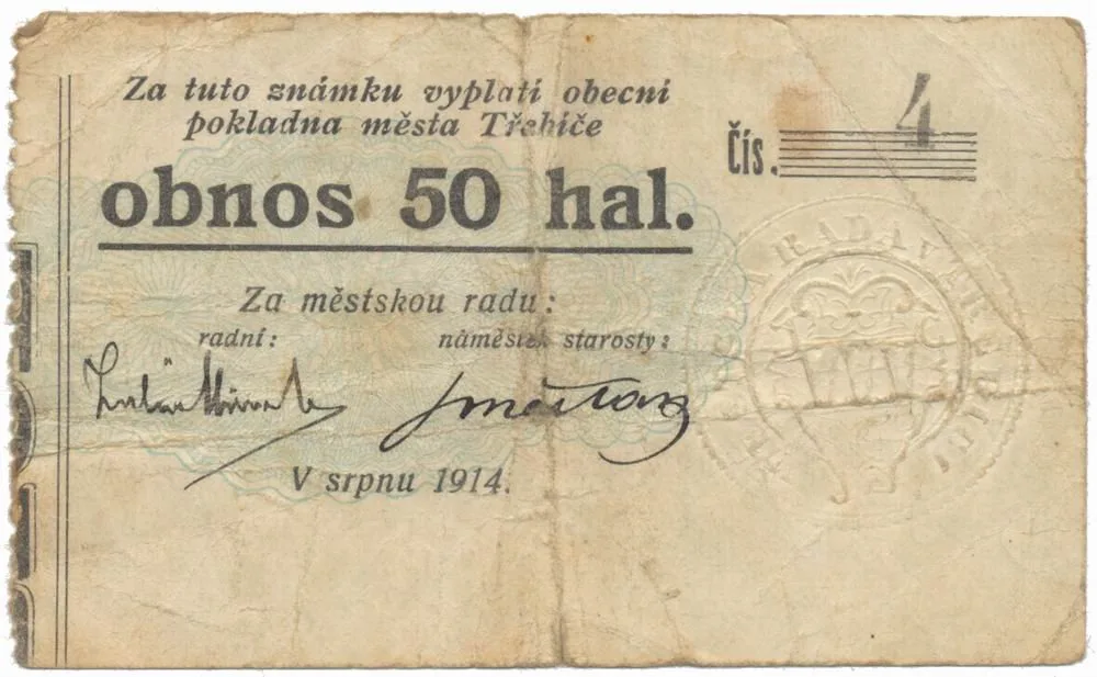 Nouzovky české od roku 1914 — 1