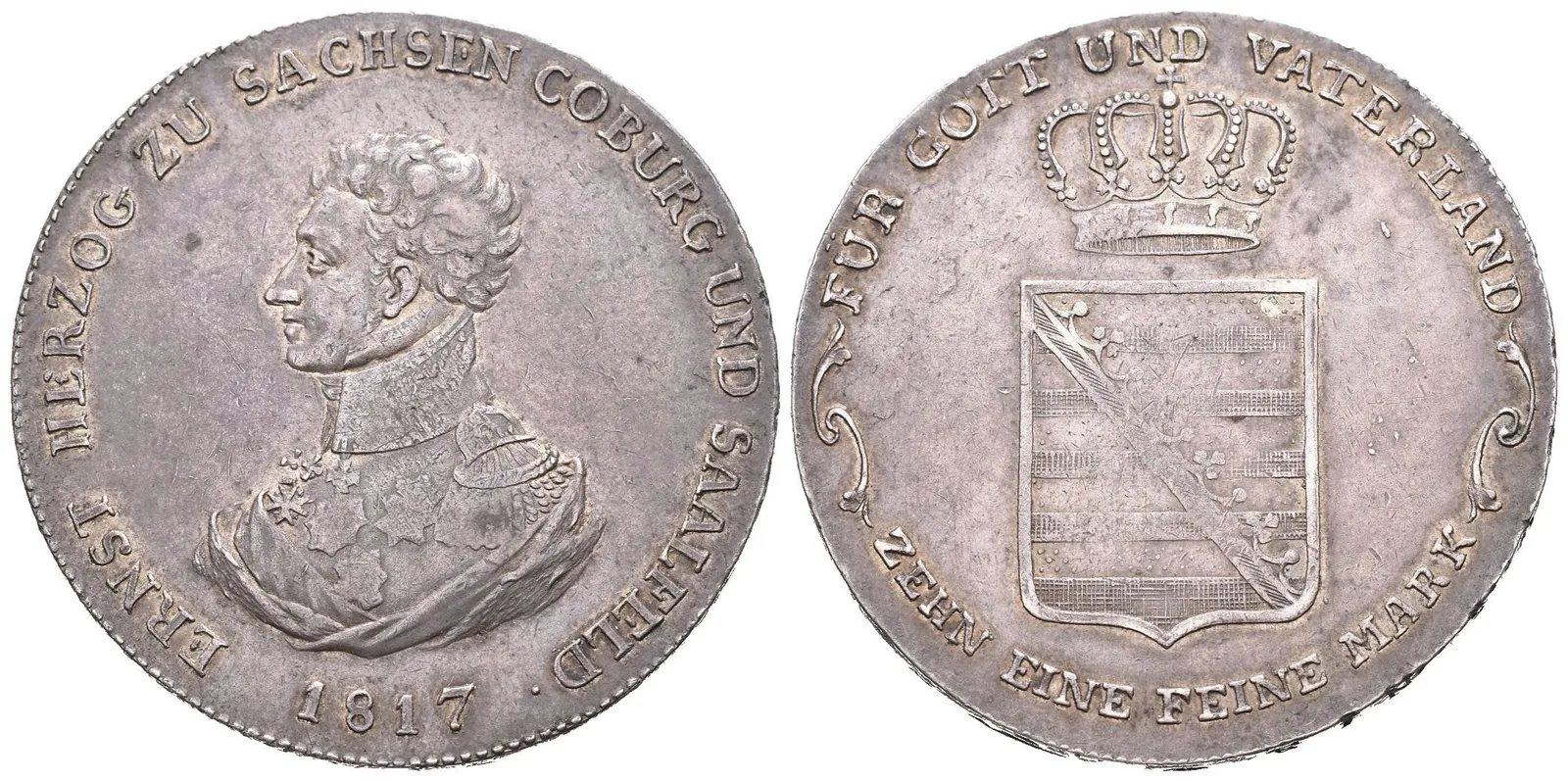 Sasko - Coburg, Tolar 1817