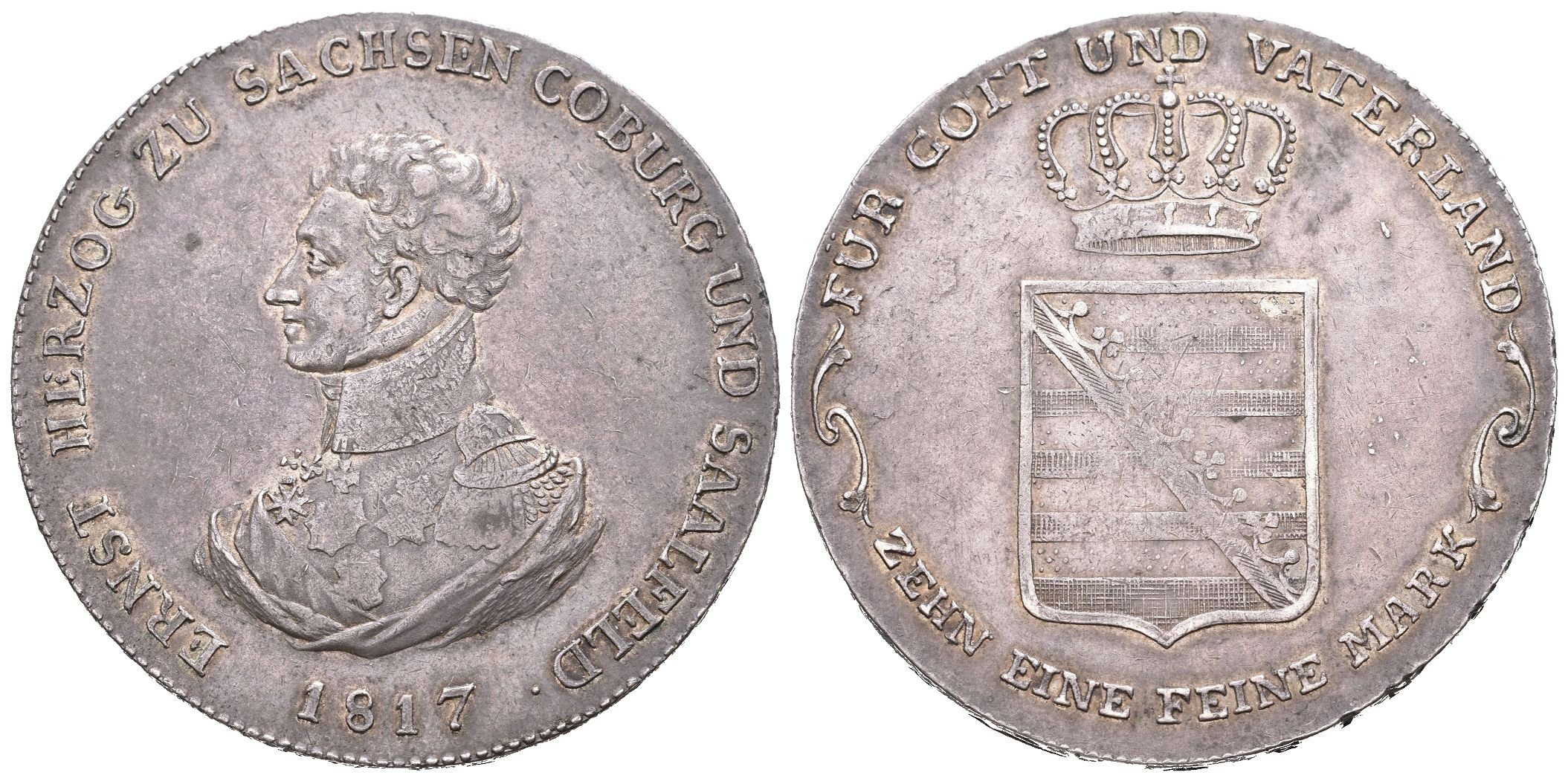 Sasko - Coburg, Tolar 1817