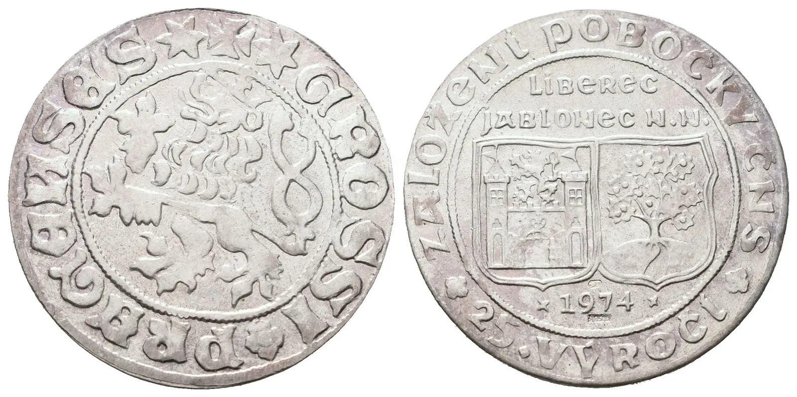 AR Žeton 1974 - K 25. výročí pobočky ČNS