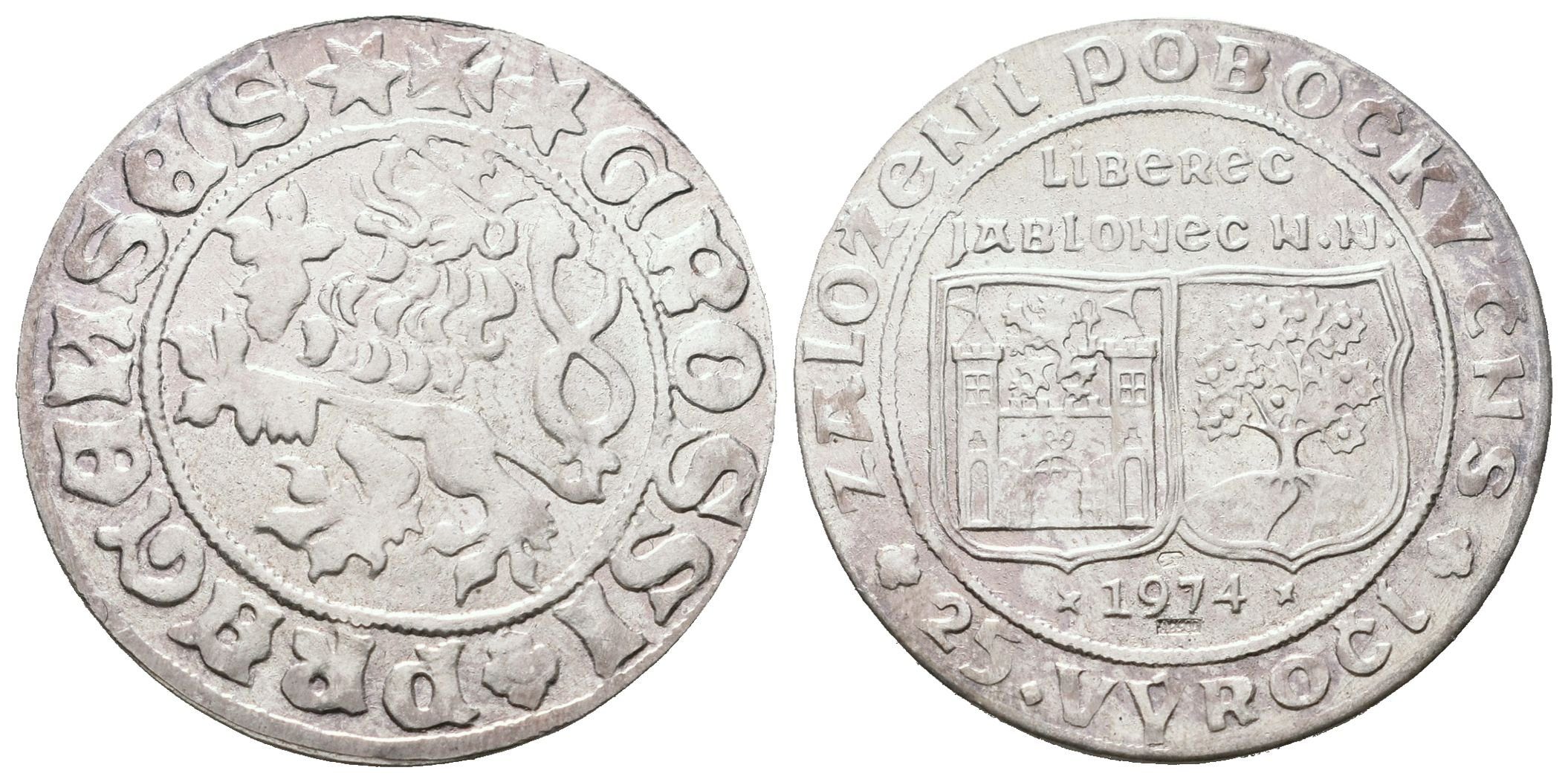 AR Žeton 1974 - K 25. výročí pobočky ČNS