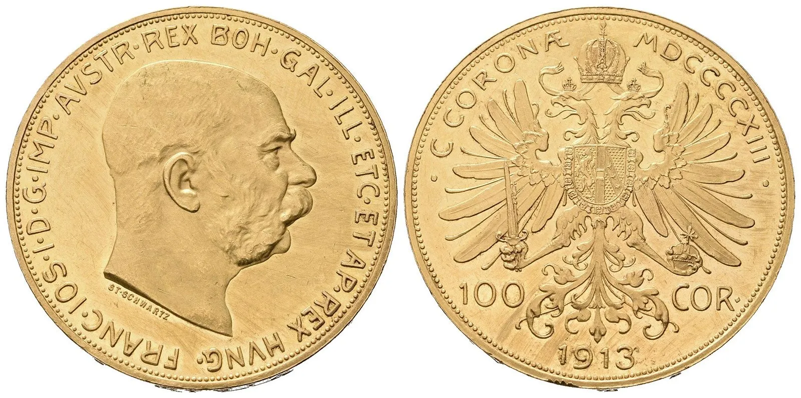 Korunová měna, 1892 - 1918 — 1
