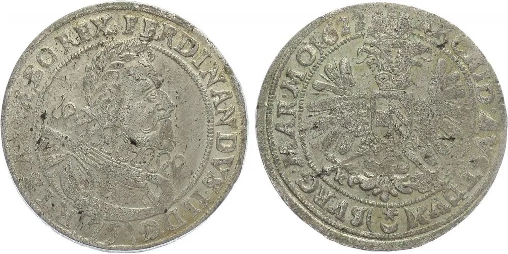 Ferdinand II., 1619 - 1637 (Mince kiprová) — 1