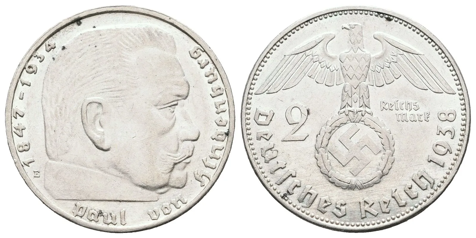 III. říše, 2 Marka 1938 E