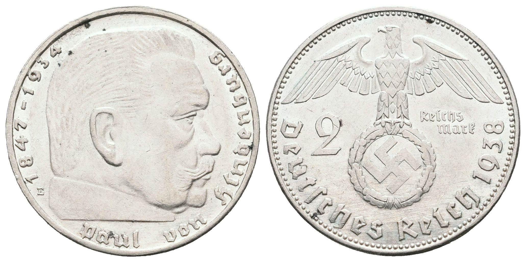 III. říše, 2 Marka 1938 E