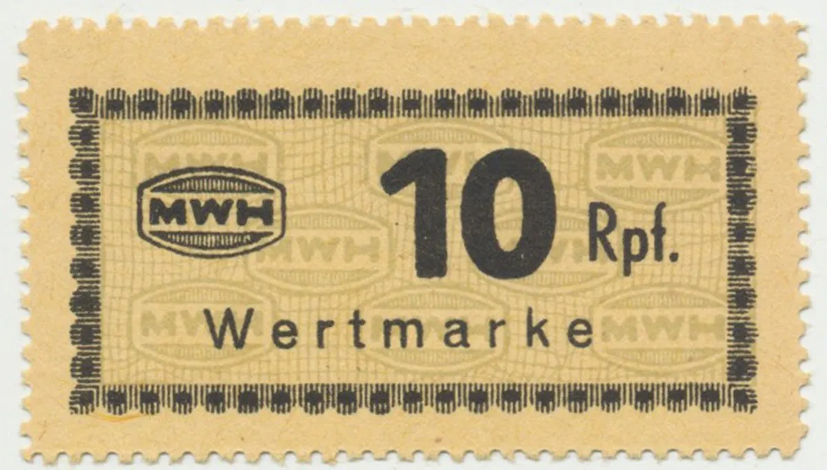 Holleischen (Holýšov) - MWH, 10 Reichspfennige b.d., Grab.Ho10