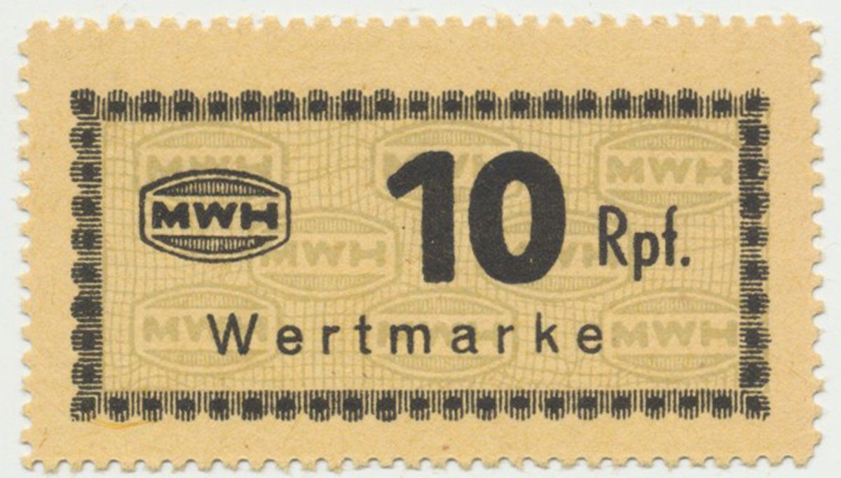 Holleischen (Holýšov) - MWH, 10 Reichspfennige b.d., Grab.Ho10