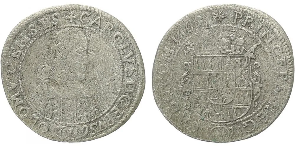 Olomouc - biskupství, Karel II. Liechtenstein, 1664 - 1695 — 1