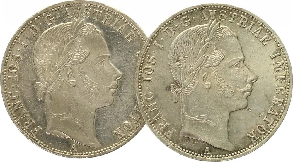 Rakouská a spolková měna, 1857 - 1892 — 1