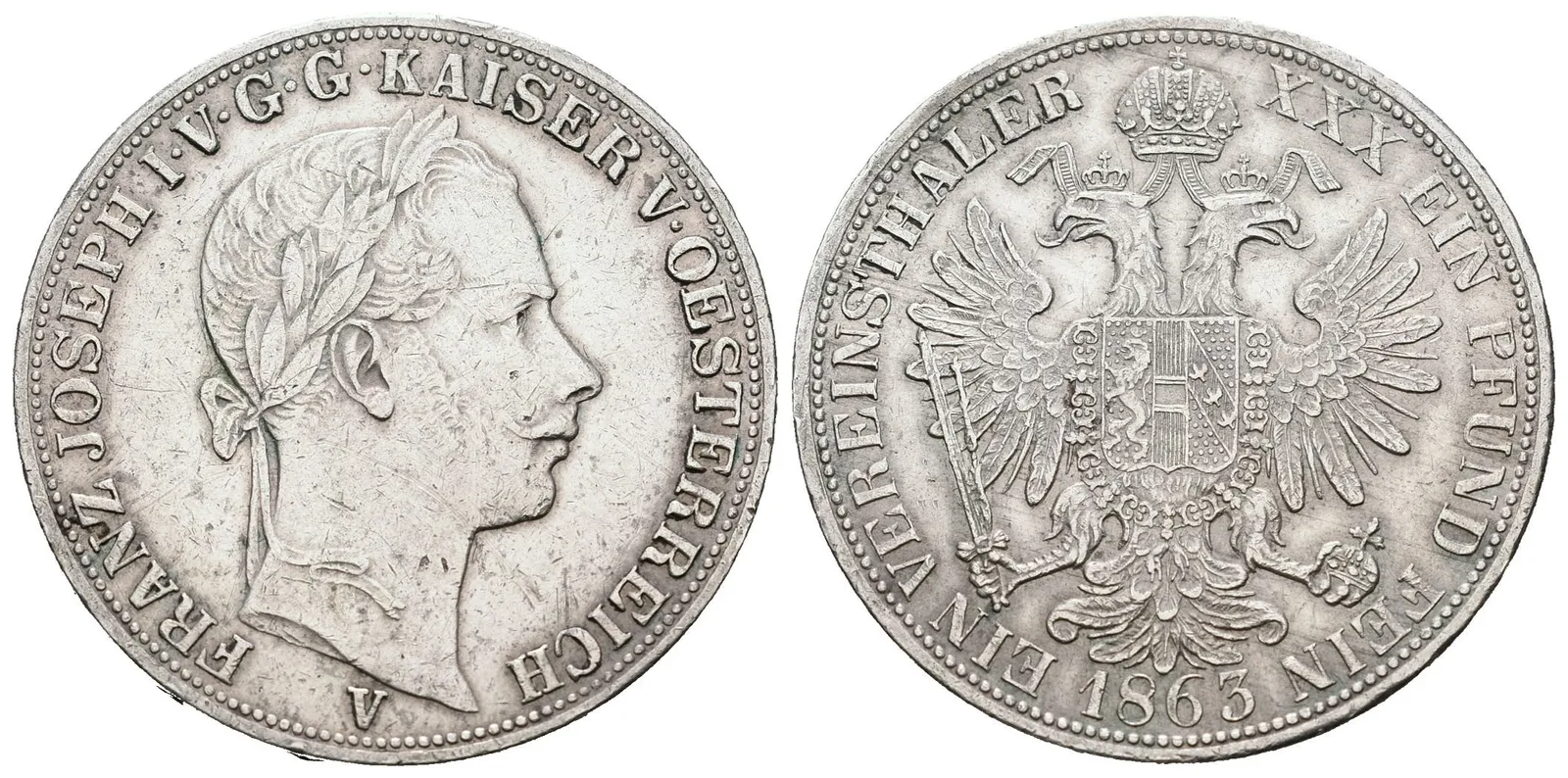 Tolar spolkový 1863 V