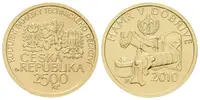 2500 Kč 2010 - Hamr v Dobřívě