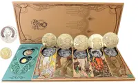 Soubor medailí Alfons Mucha - fotografie 4