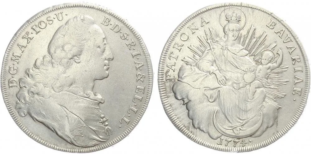 Bavorsko, Maximilian III. Josef, 1745 - 1777 — 1