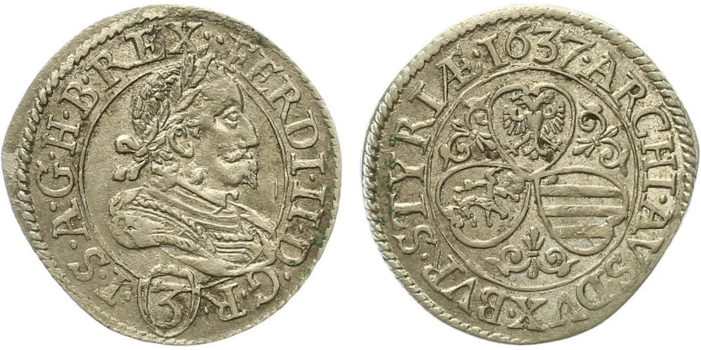 Ferdinand II., 1619 - 1637 (Mince dobrého zrna) — 1