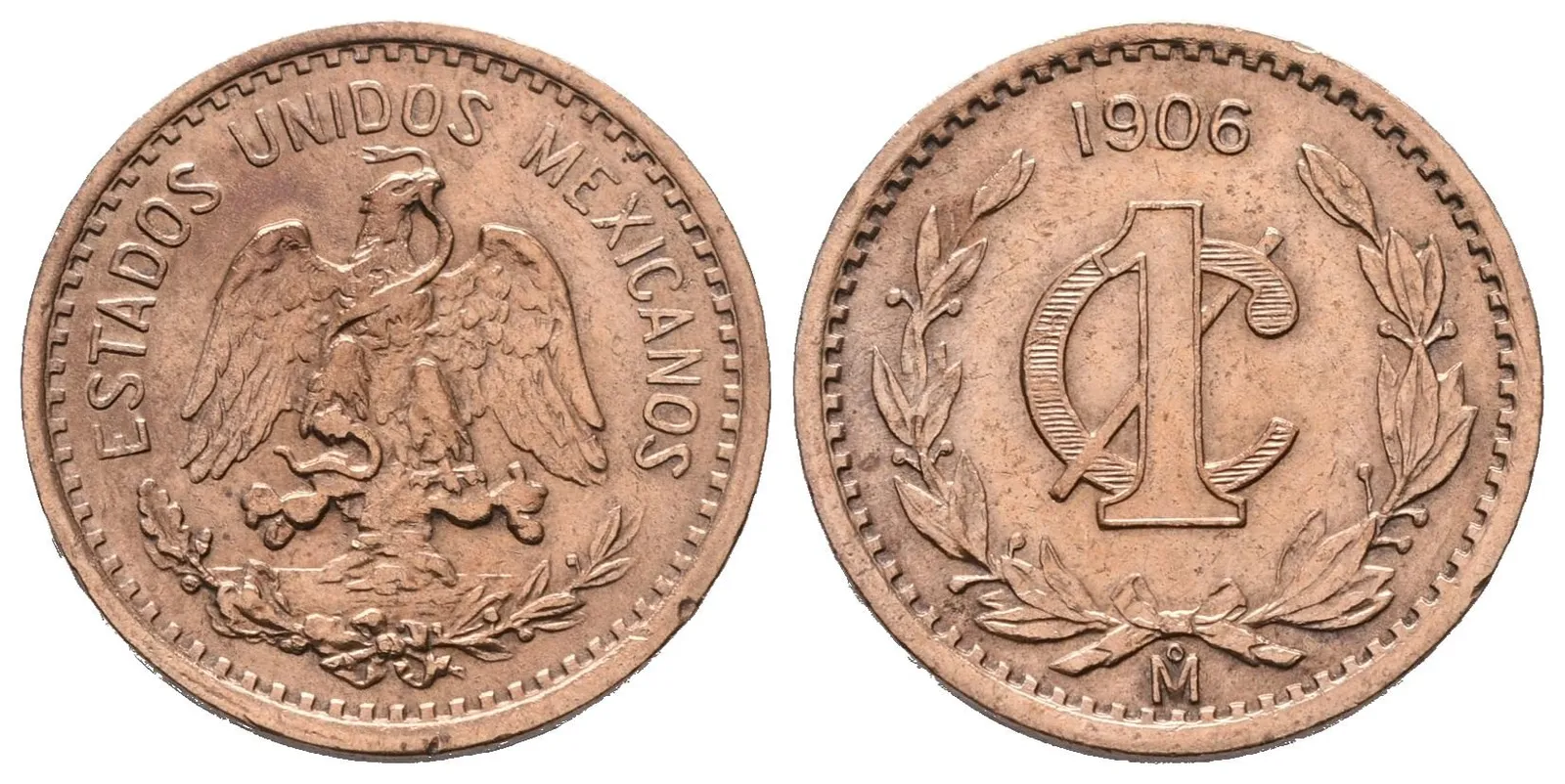 Mexiko, 1 Centavo 1906 M