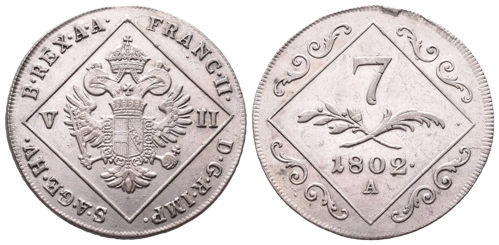 František II., 7 Krejcar 1802 A
